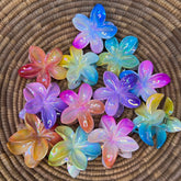 Opal Petal Hair Claw clip