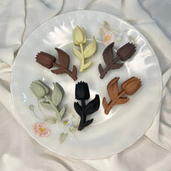 Tulip Hair Clips Medium