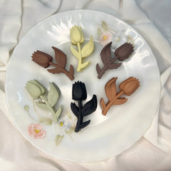 Tulip Hair Clips Medium