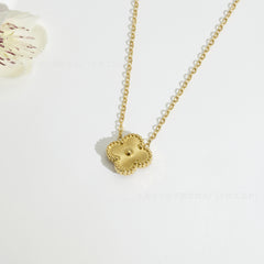 Golden Clover Deal(Necklace +Earrings