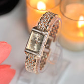 Rose Gold Quartz Watch