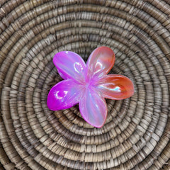 Opal Petal Hair Claw clip