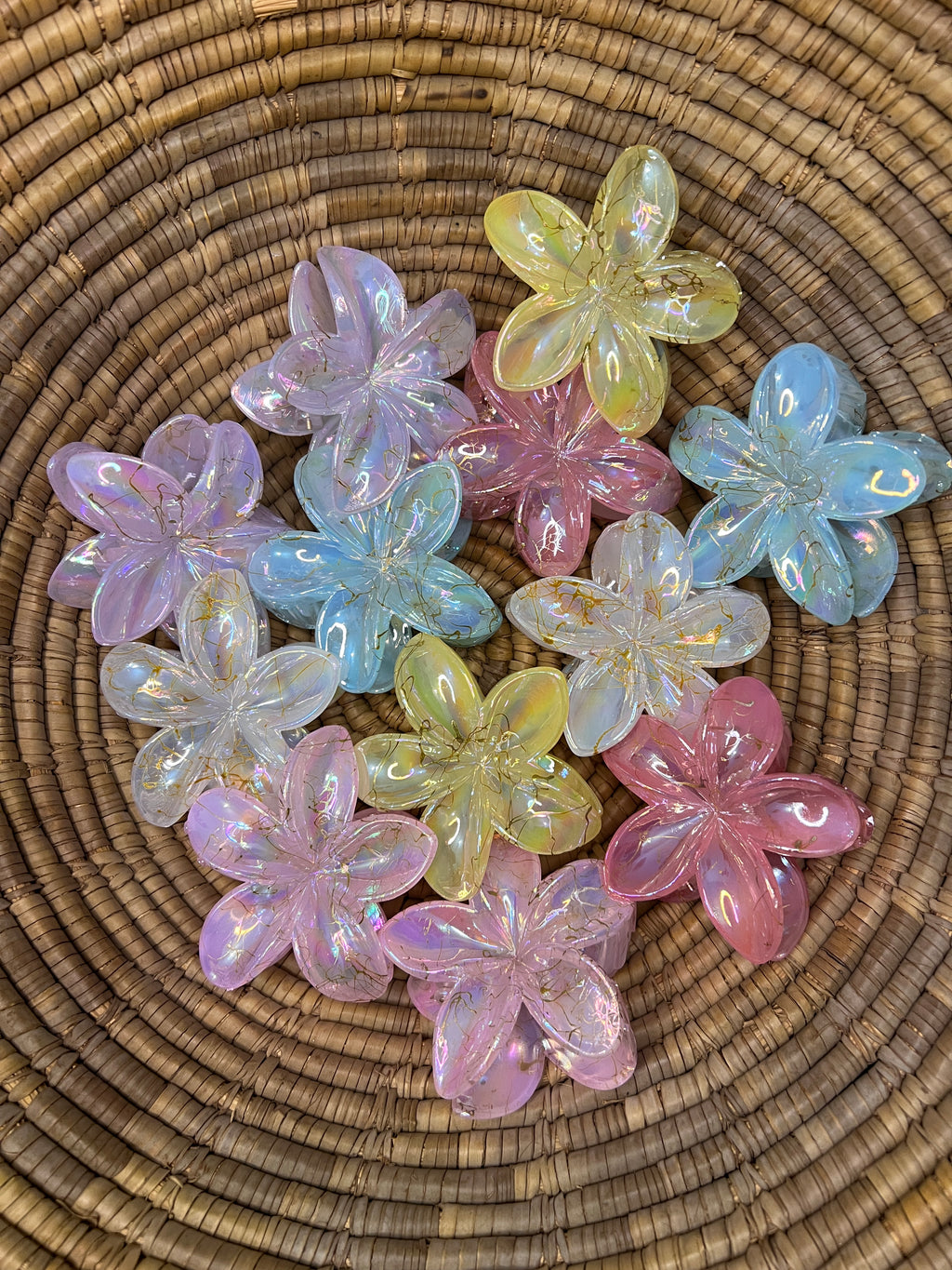 Glossy Hair Claw Clips