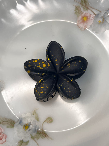 Solid Doted Hair Claws