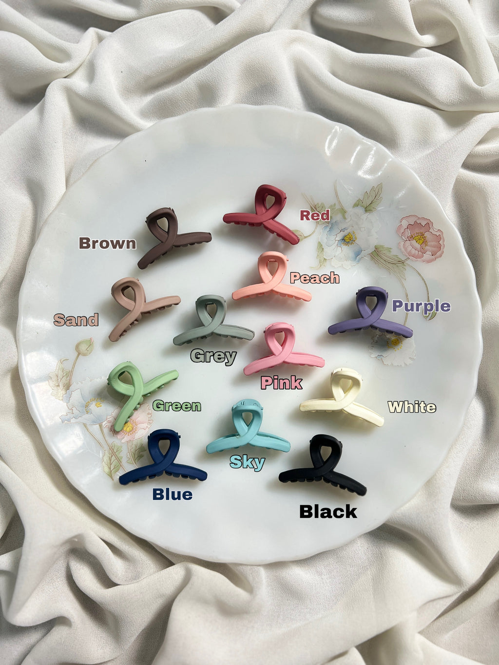 Mini Twisted Claw Clip