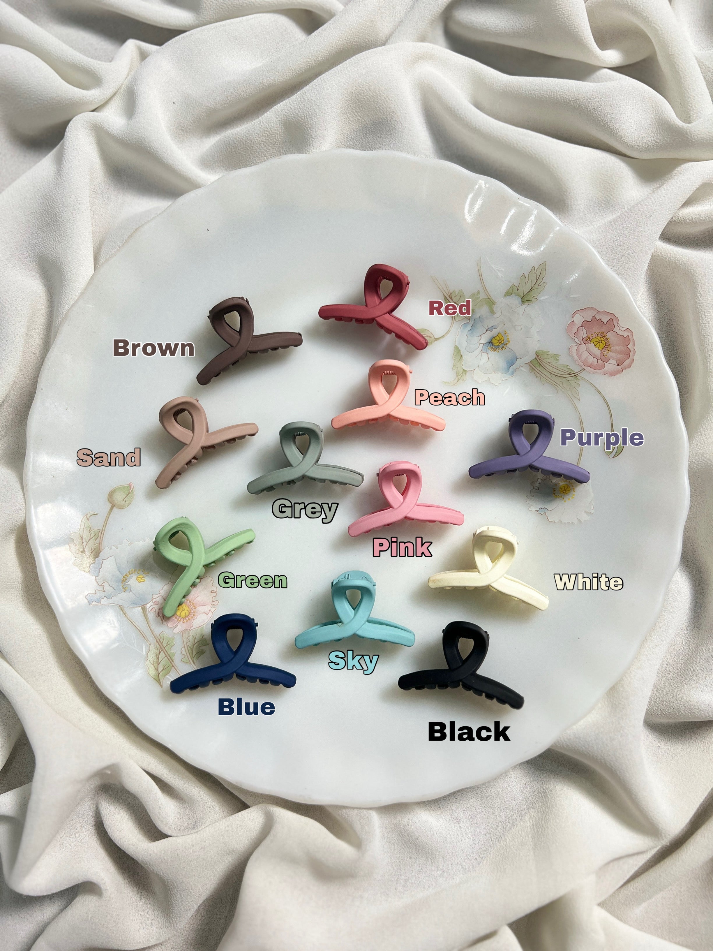 Mini Twisted Claw Clip