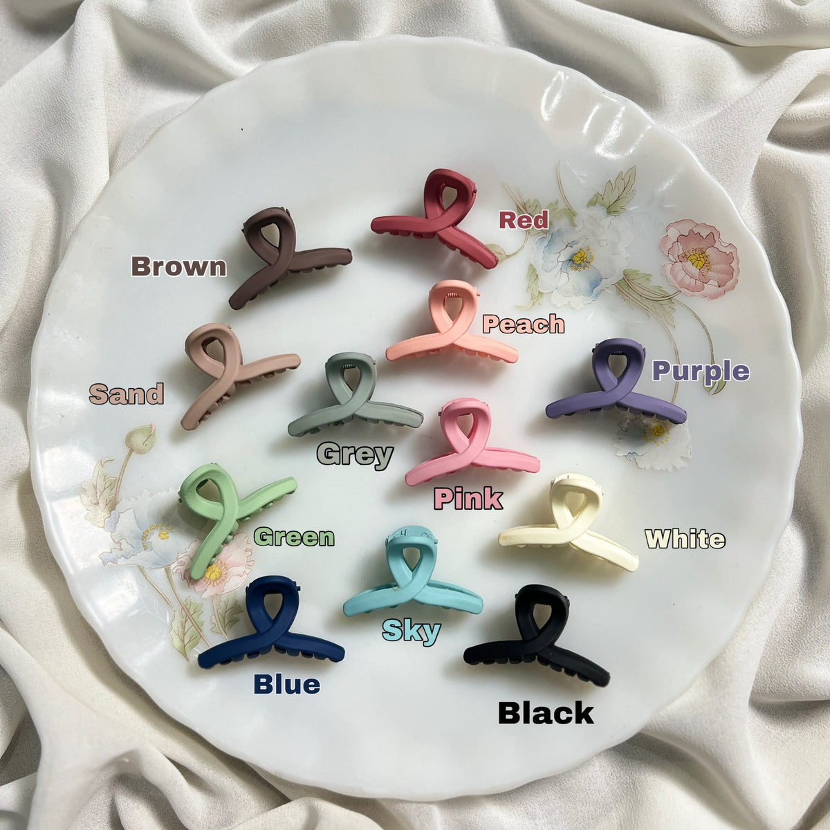 Mini Twisted Claw Clip