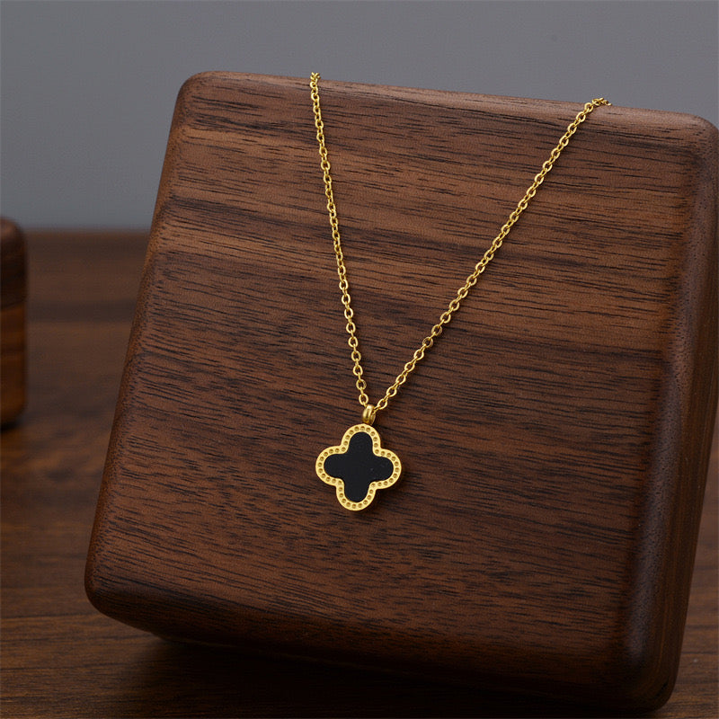 Black Blossom Pendant