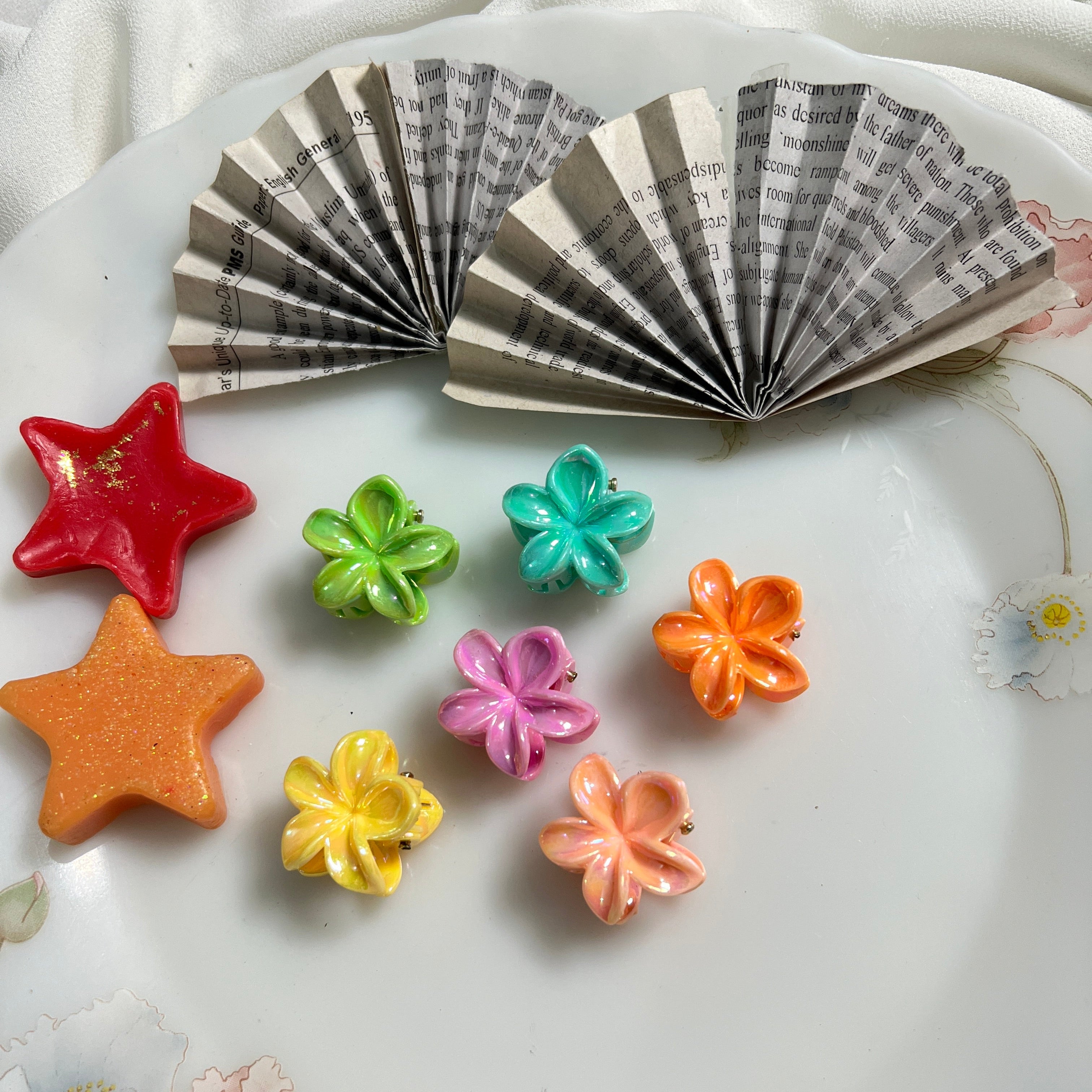 Pack of 6 Mini solid claw