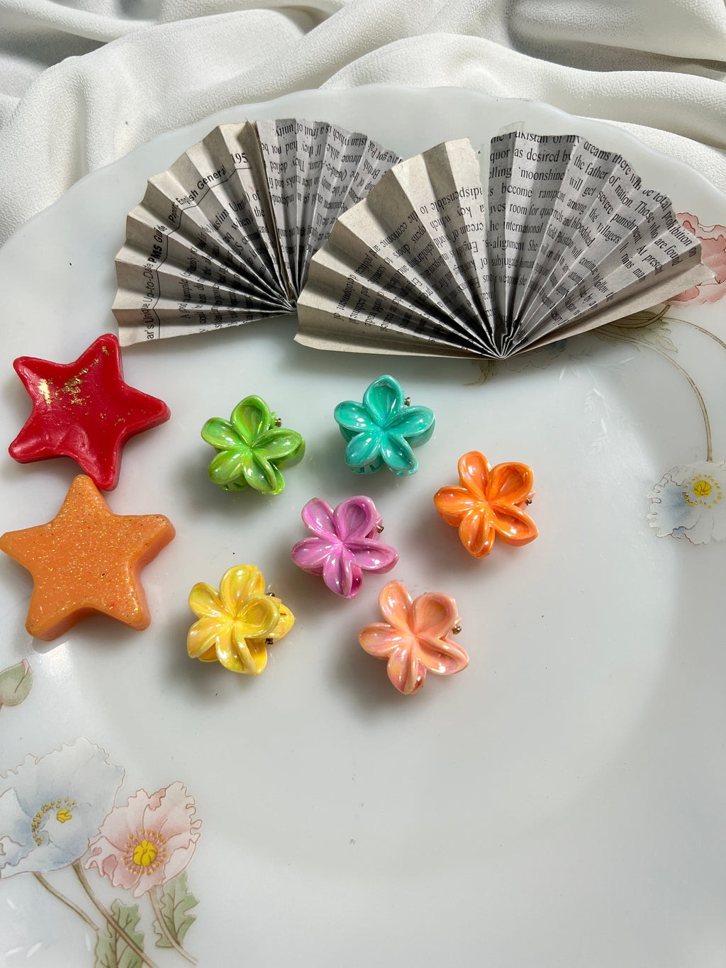 Pack of 6 Mini solid claw