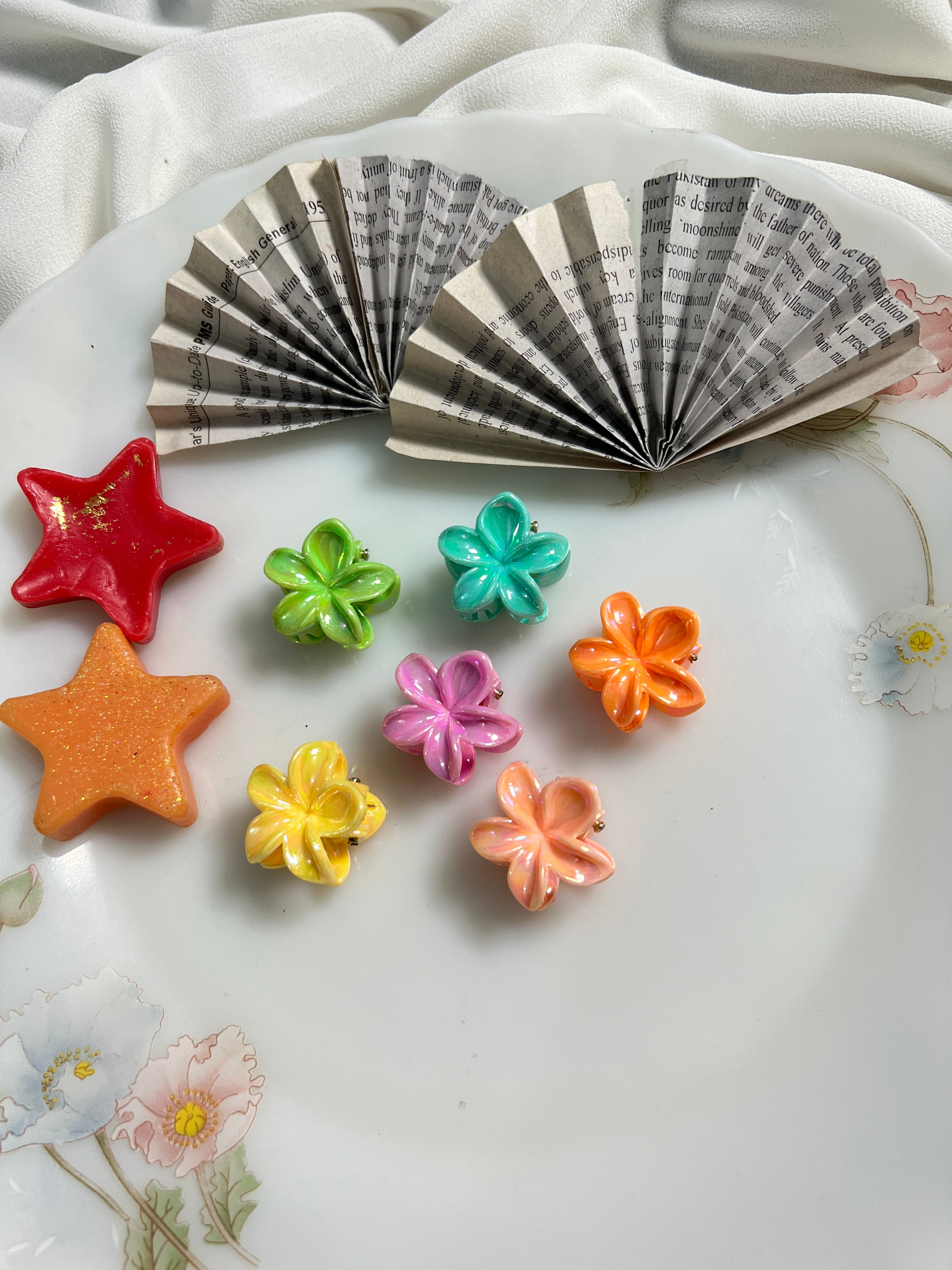 Pack of 6 Mini solid claw