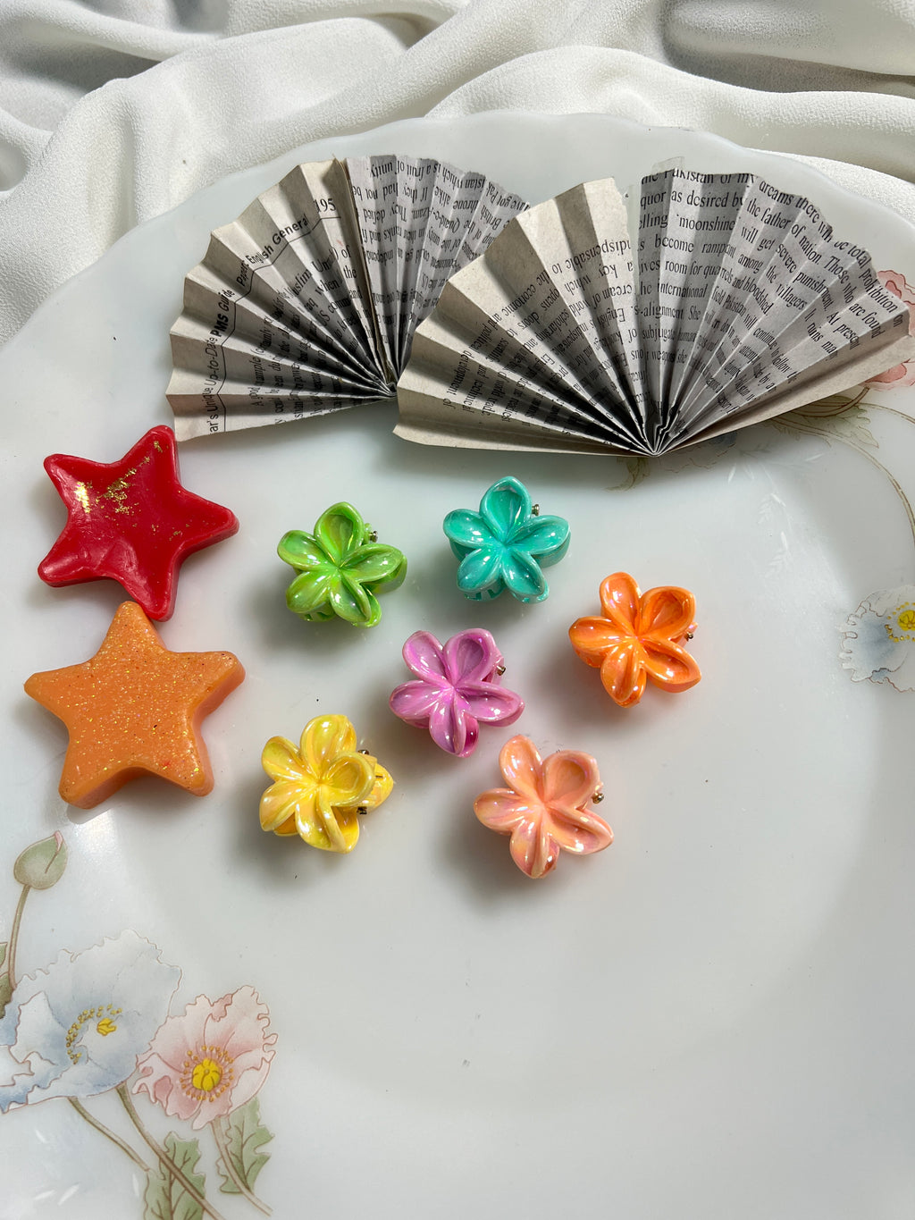 Pack of 6 Mini solid claw