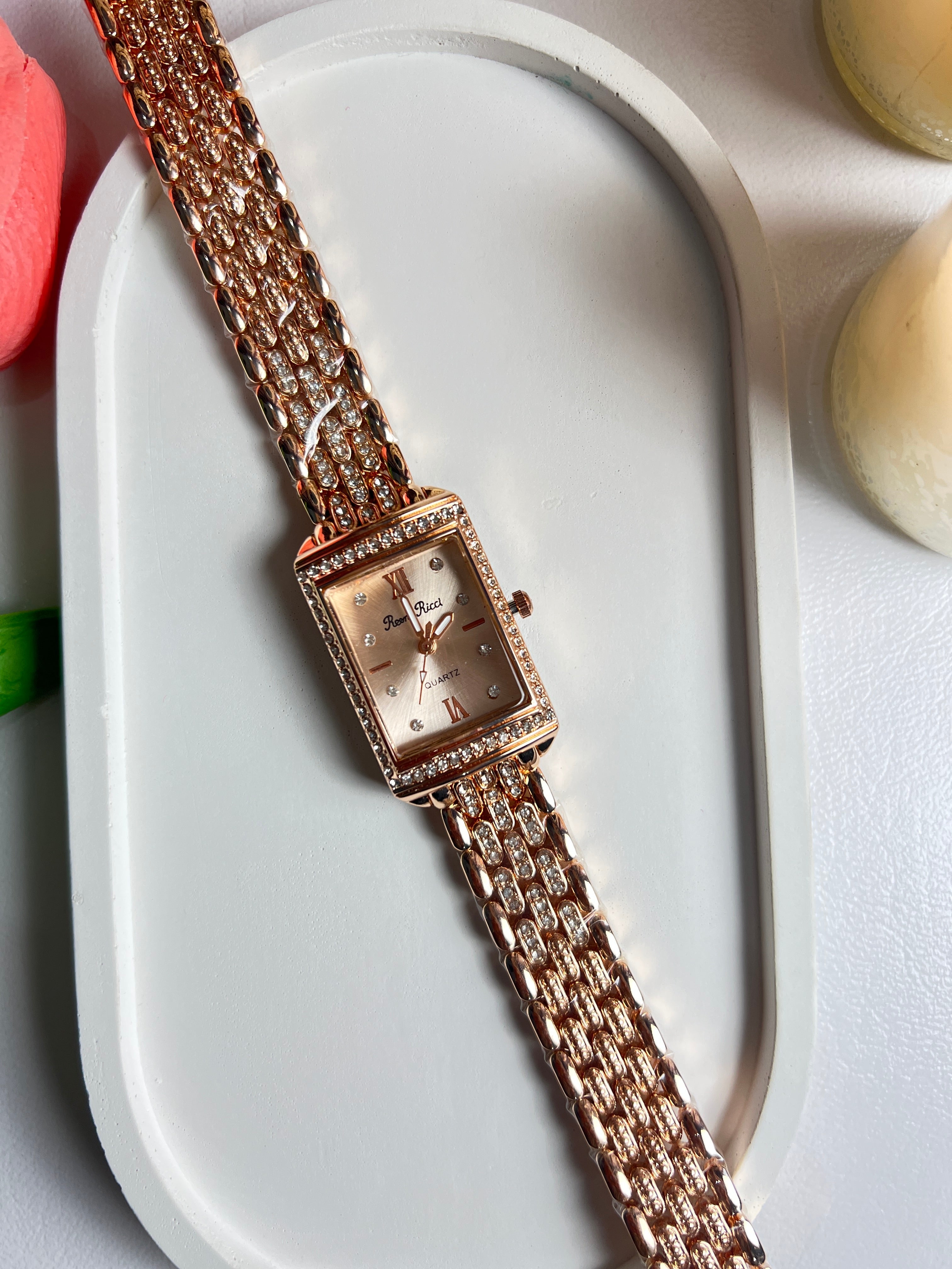 Rose Gold Quartz Watch