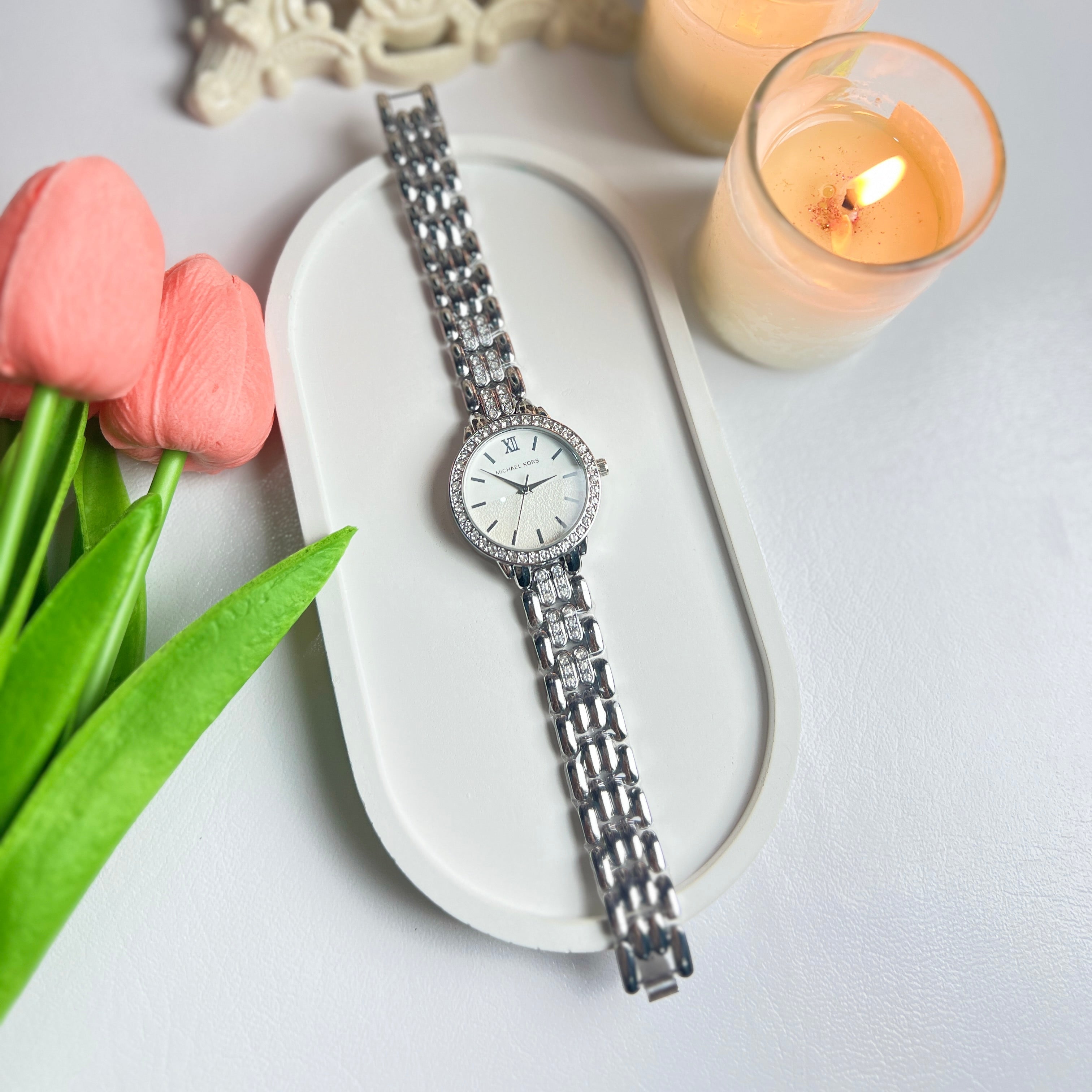 Silver Premium Watch