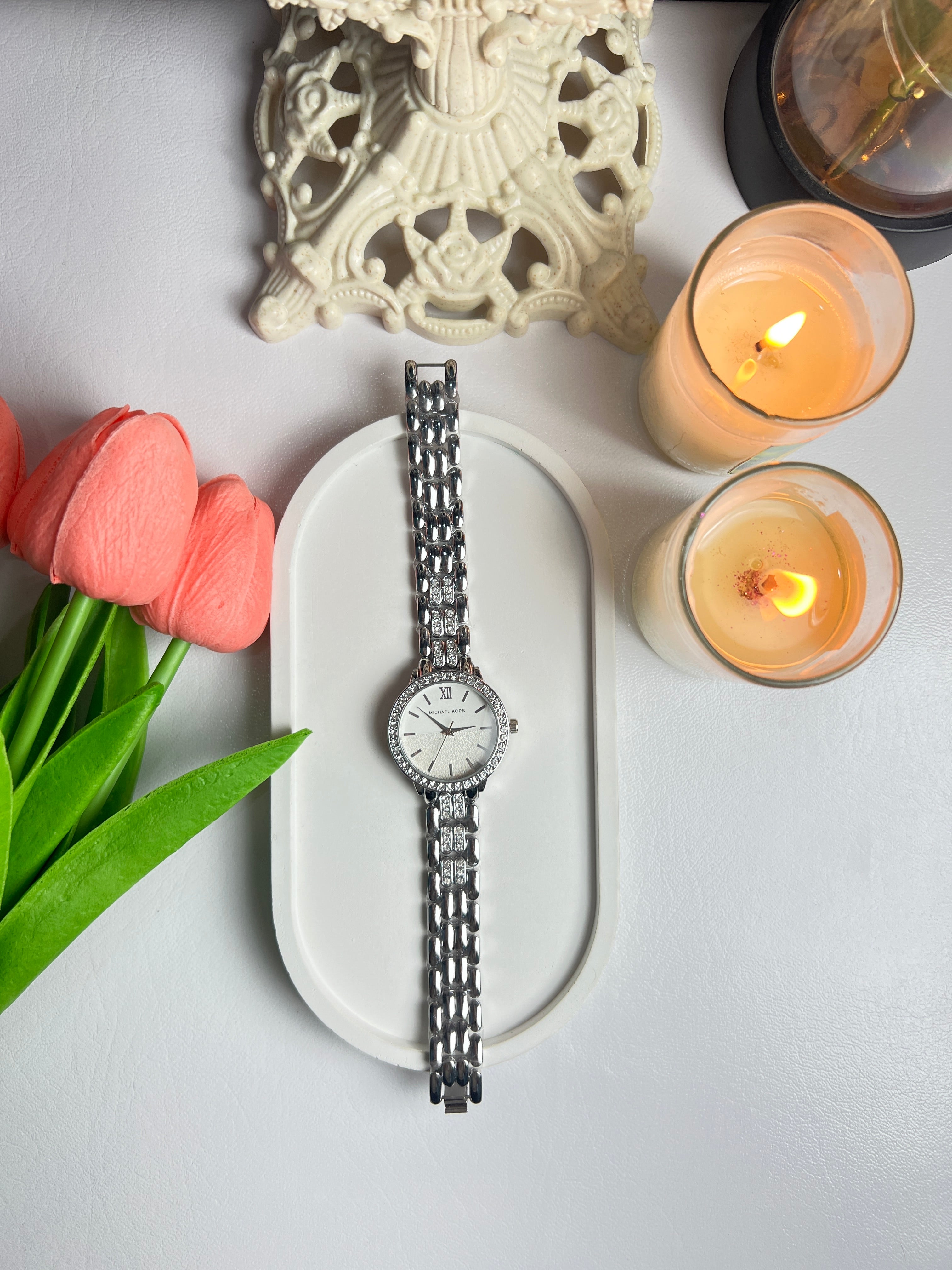 Silver Premium Watch