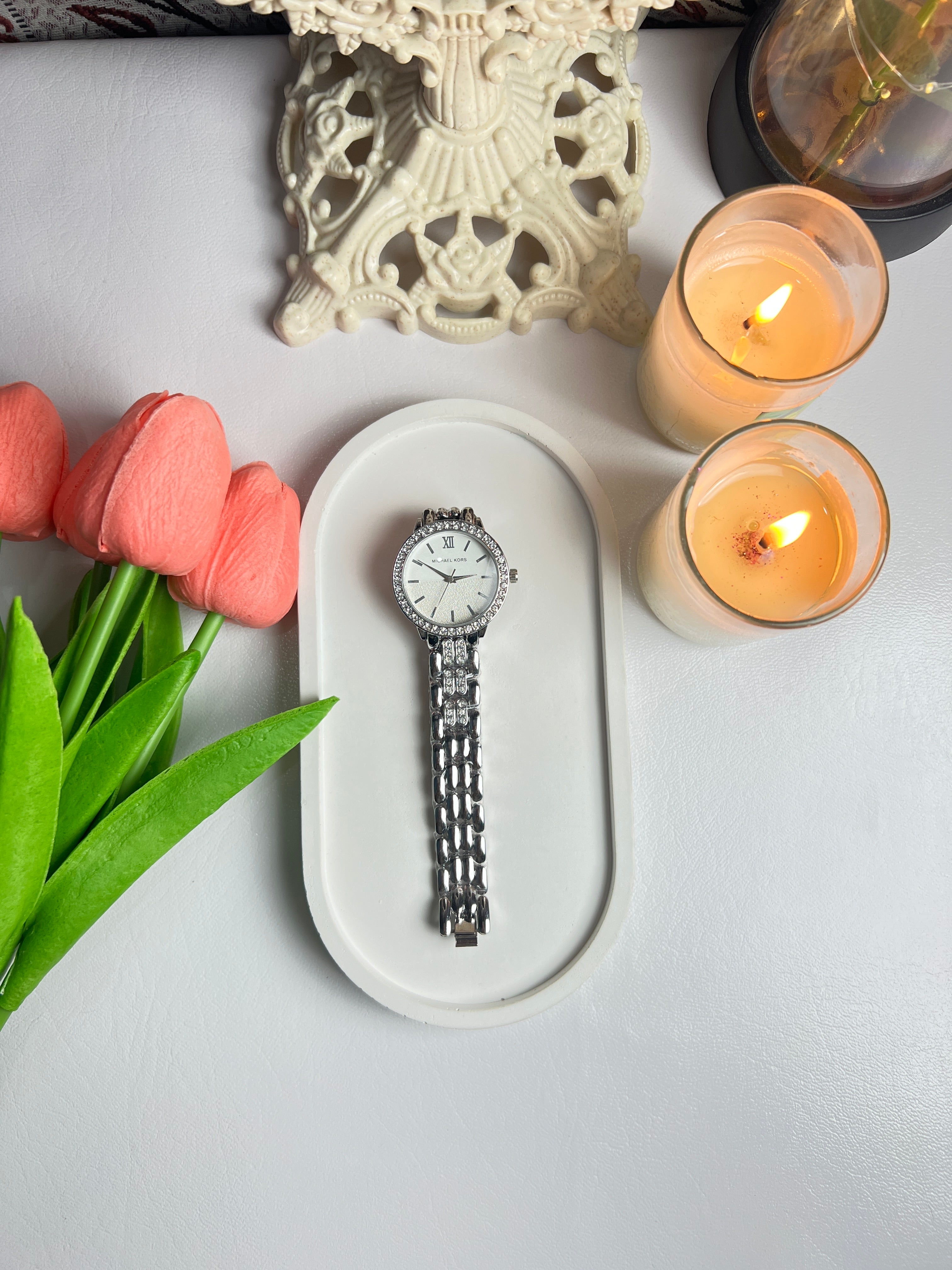 Silver Premium Watch