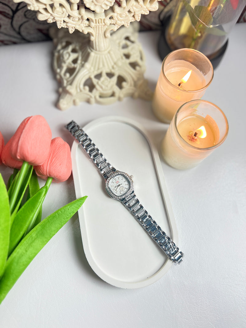 Silver elegance Watch