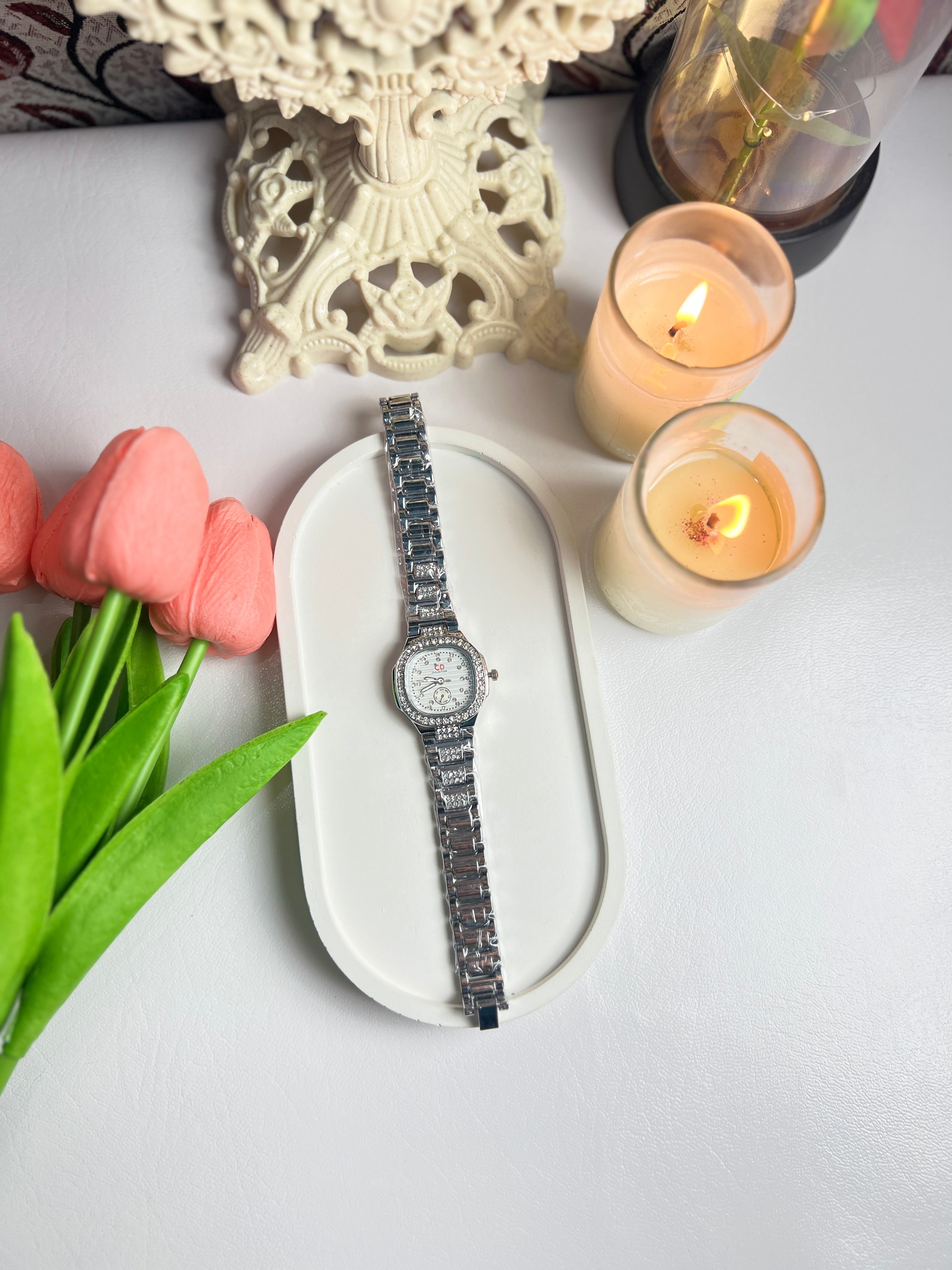Silver elegance Watch