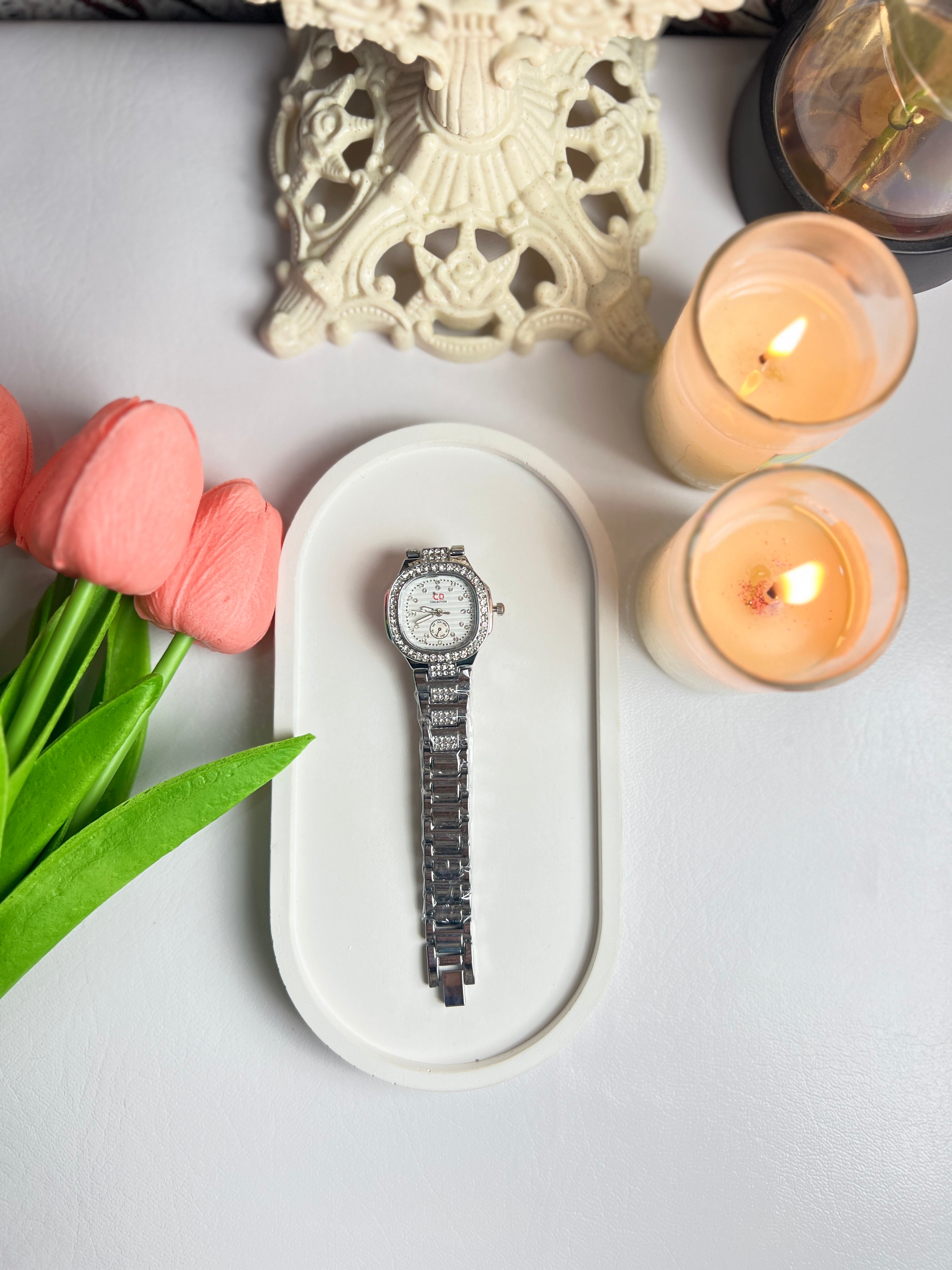 Silver elegance Watch