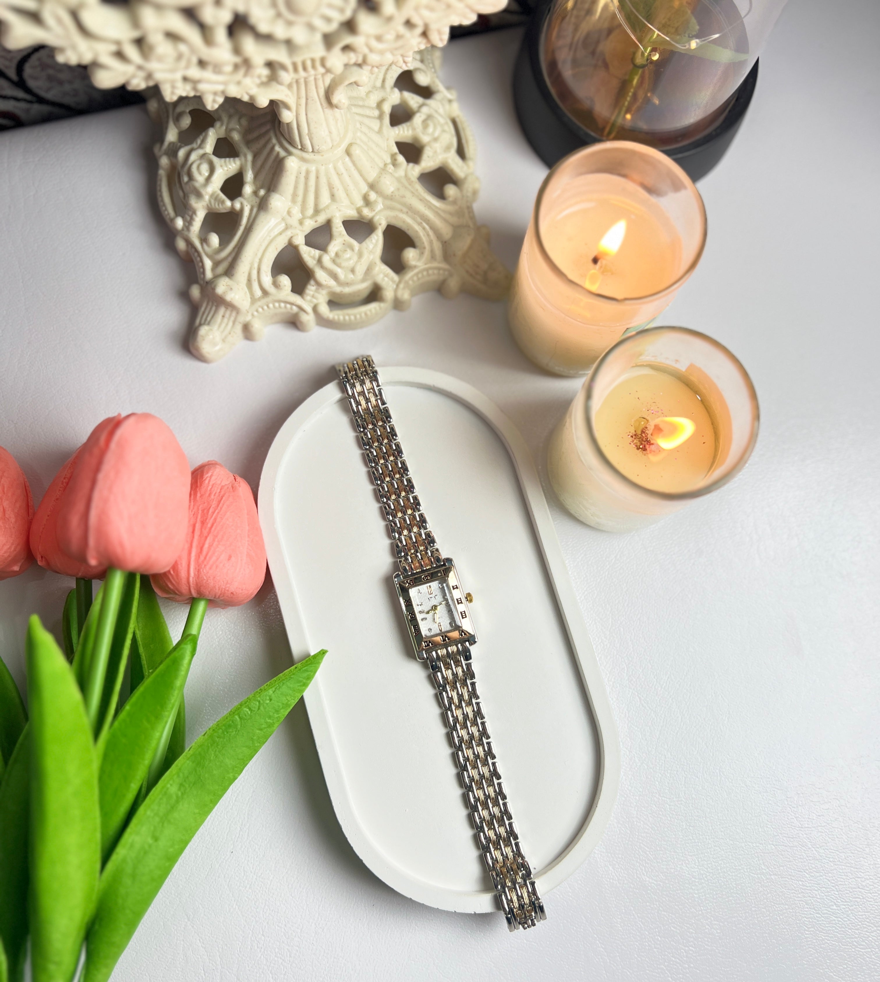 Two Tone Rectangular Dail