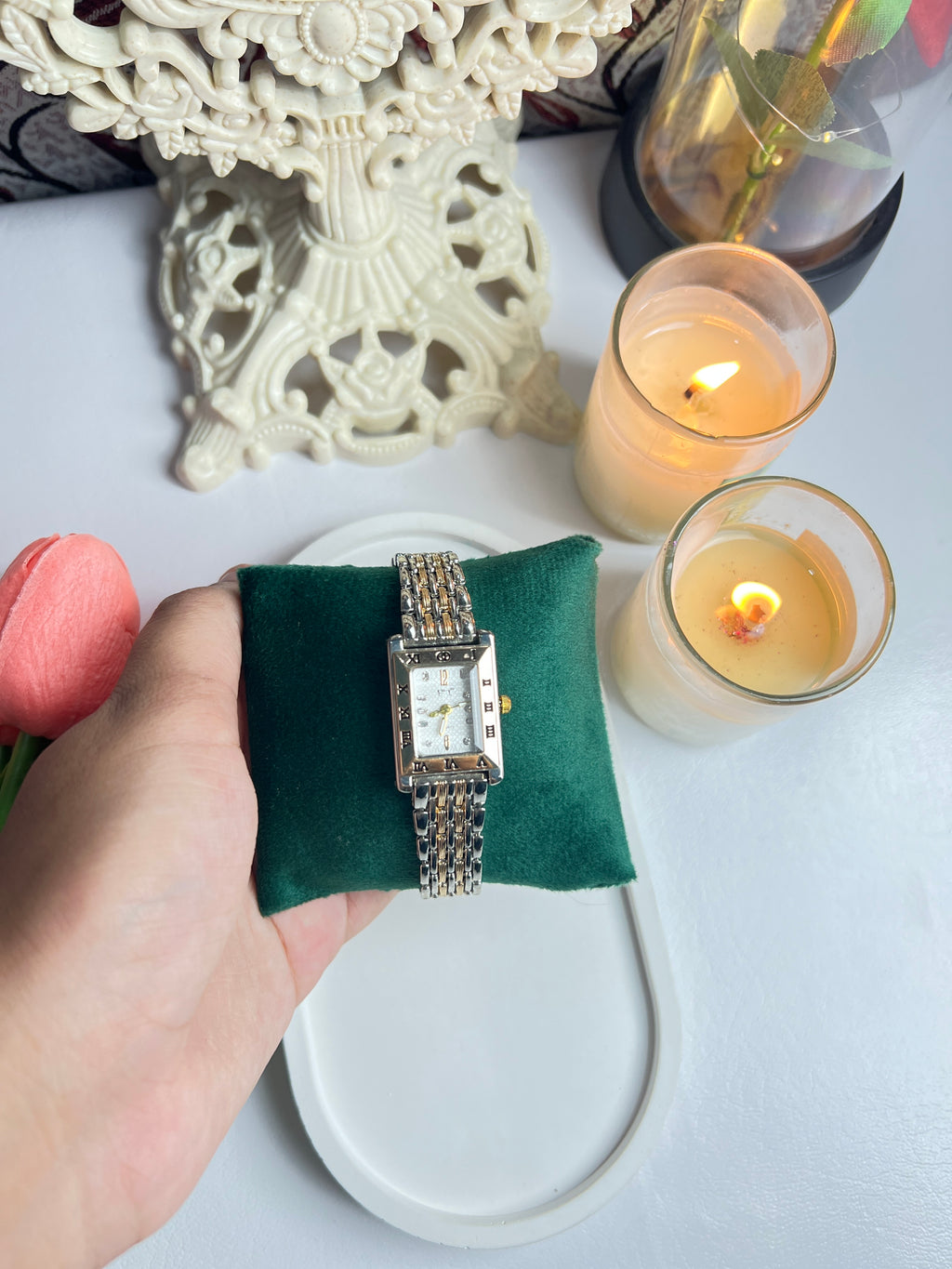 Two Tone Rectangular Dail