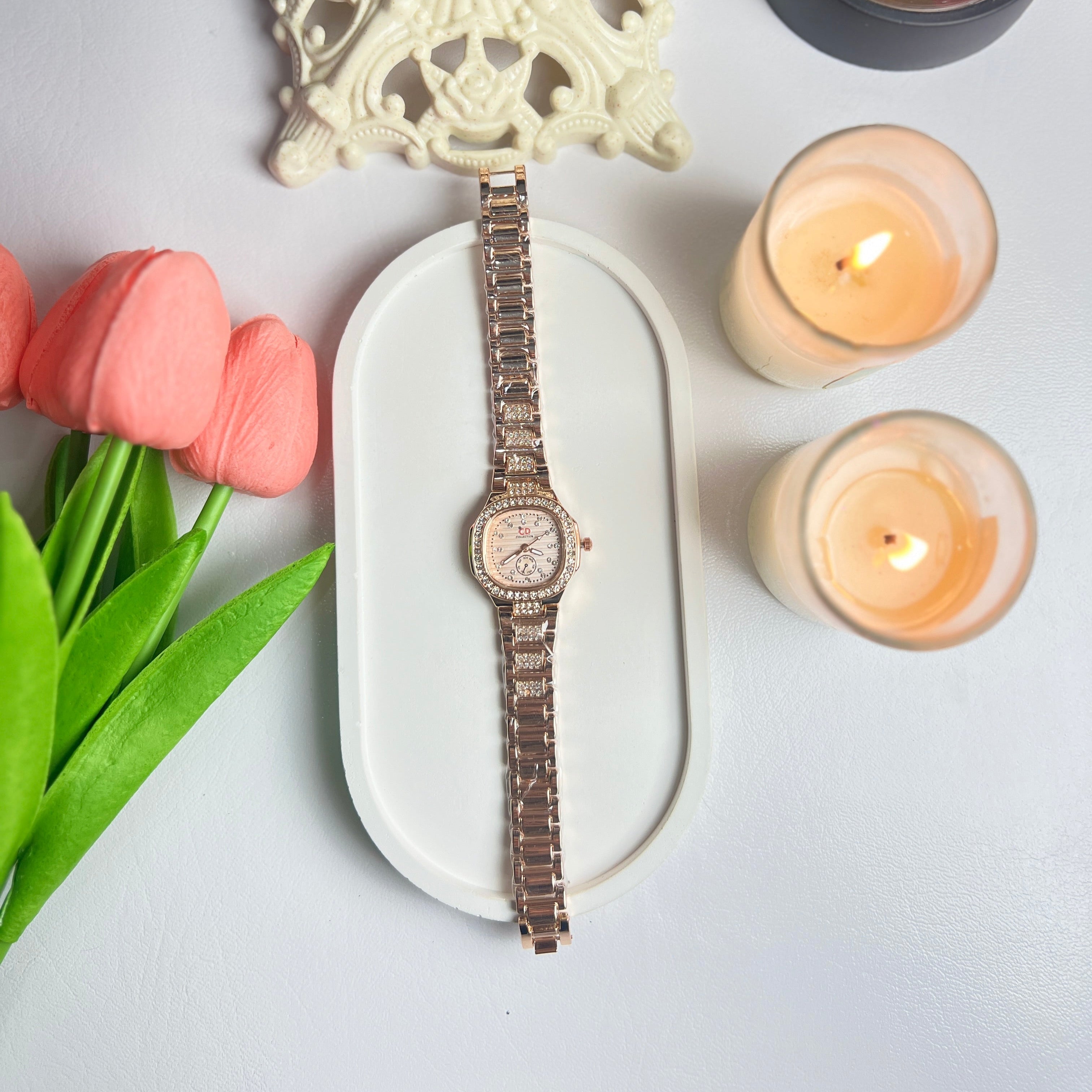rose Gold Elegence Watch