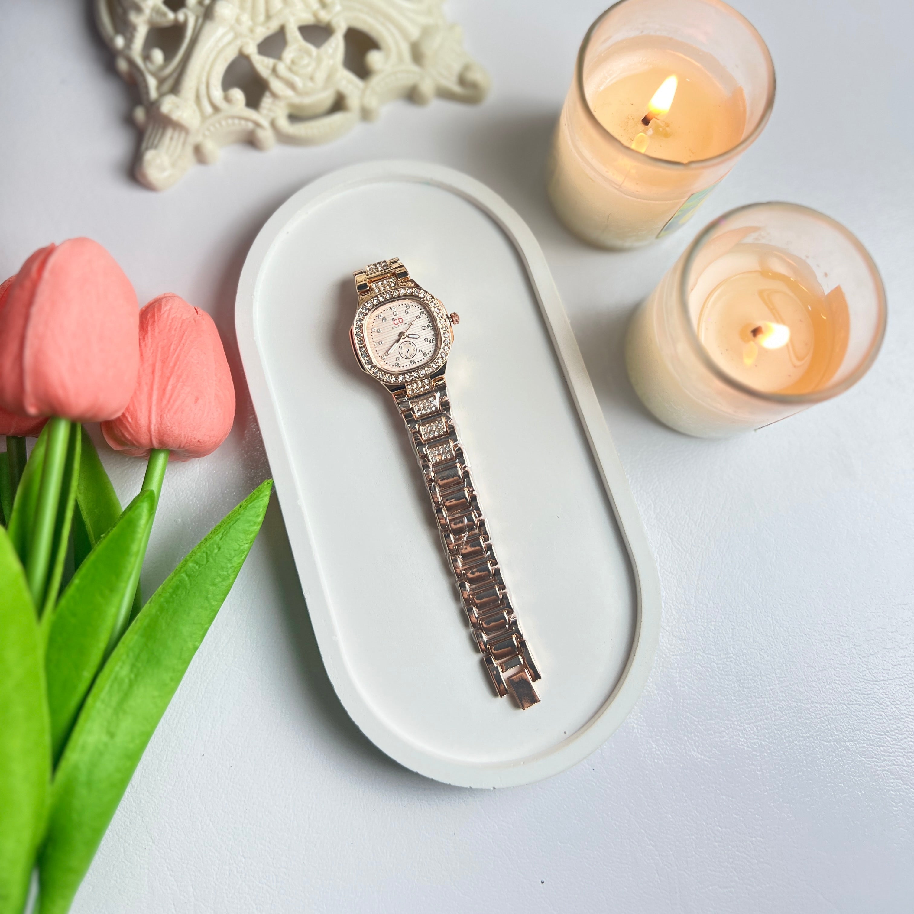 rose Gold Elegence Watch
