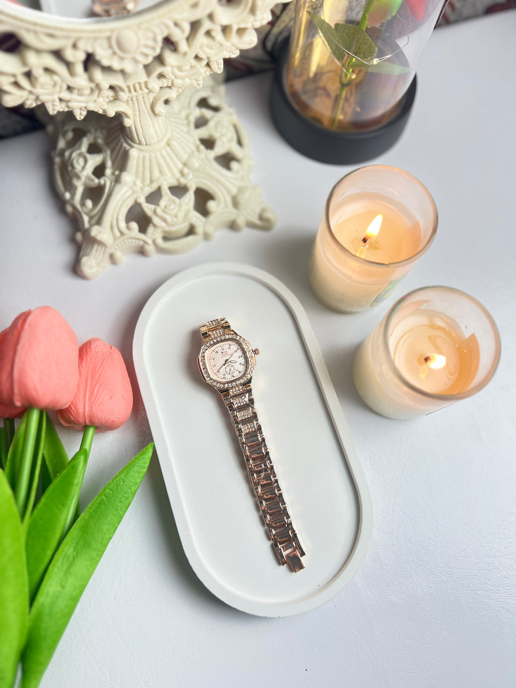 rose Gold Elegence Watch