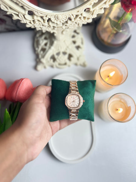 rose Gold Elegence Watch