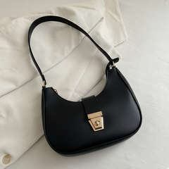 Black Noir Elegance Shoulder Bag