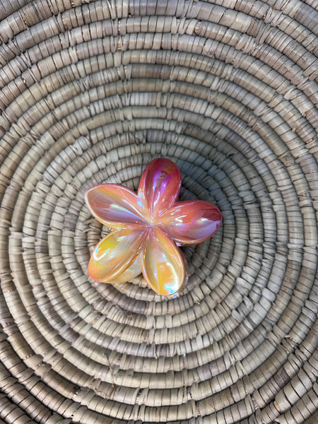 Opal Petal Hair Claw clip