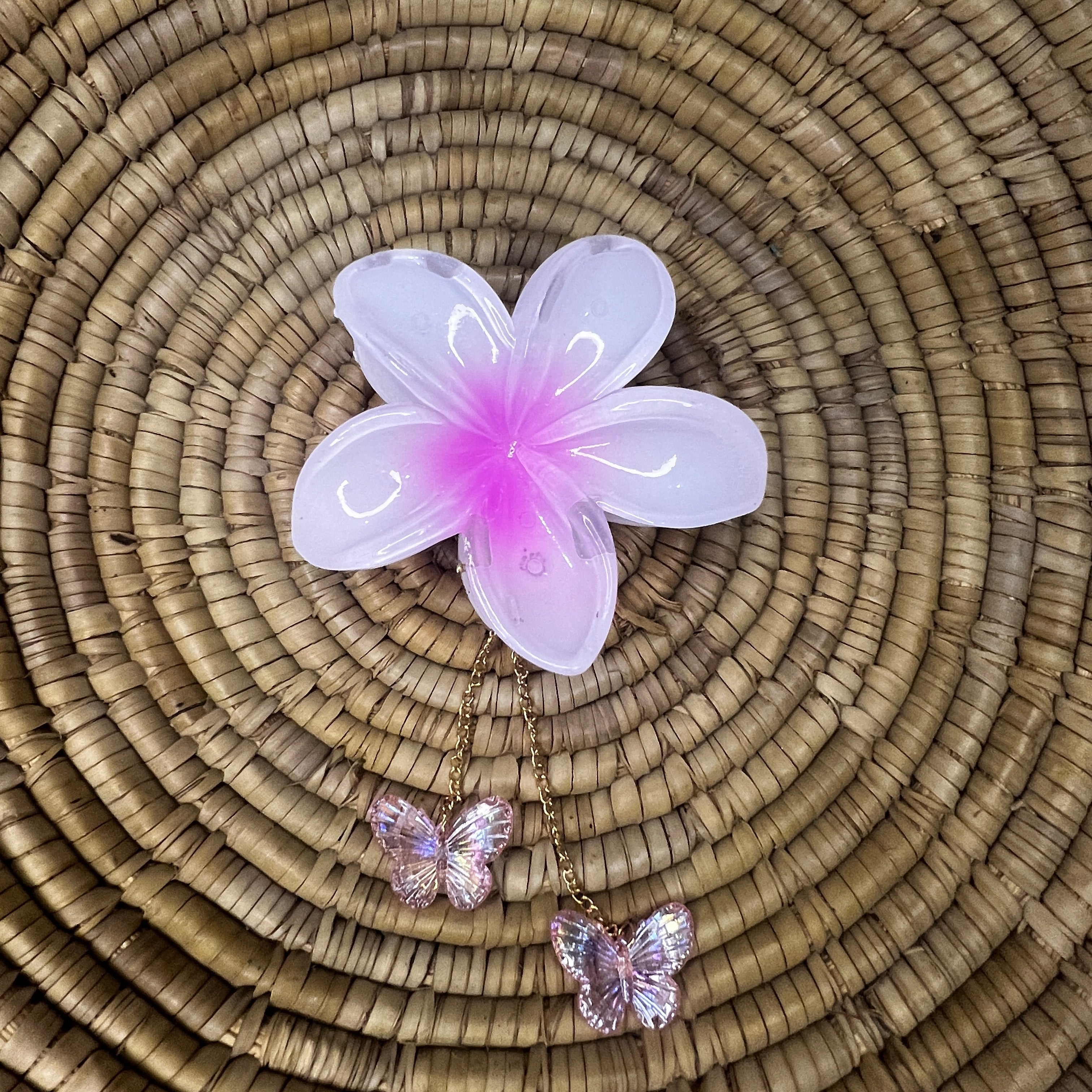 Flower Butterfly Shiny Claws
