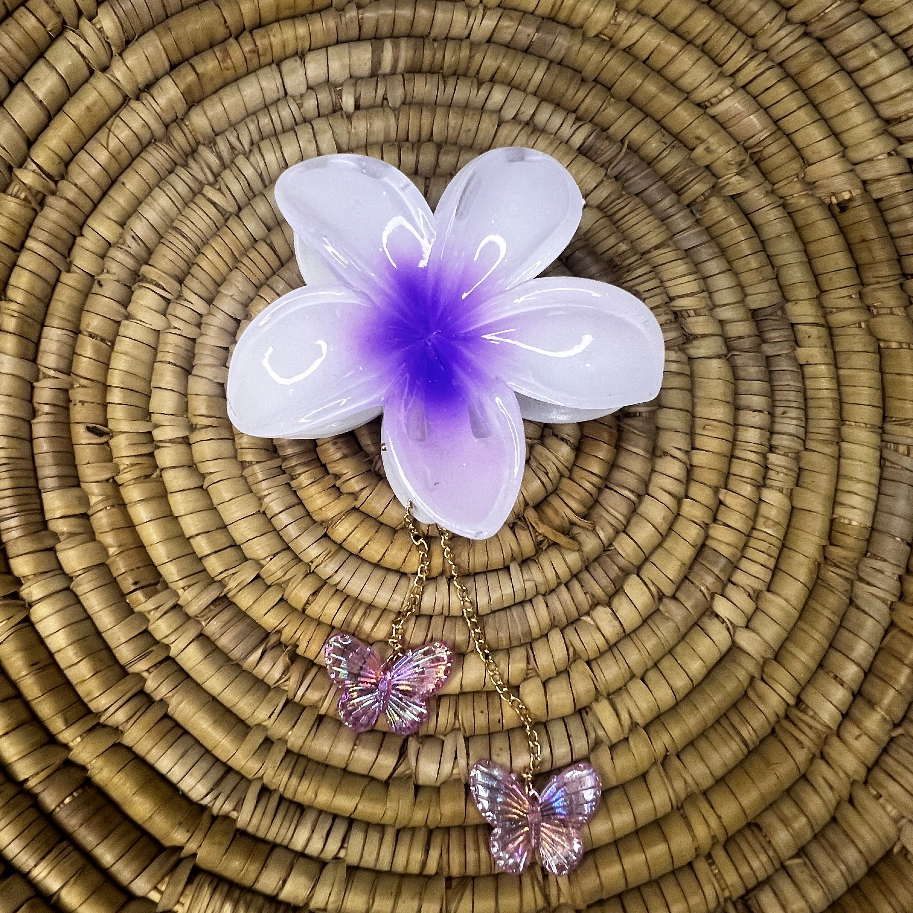 Flower Butterfly Shiny Claws