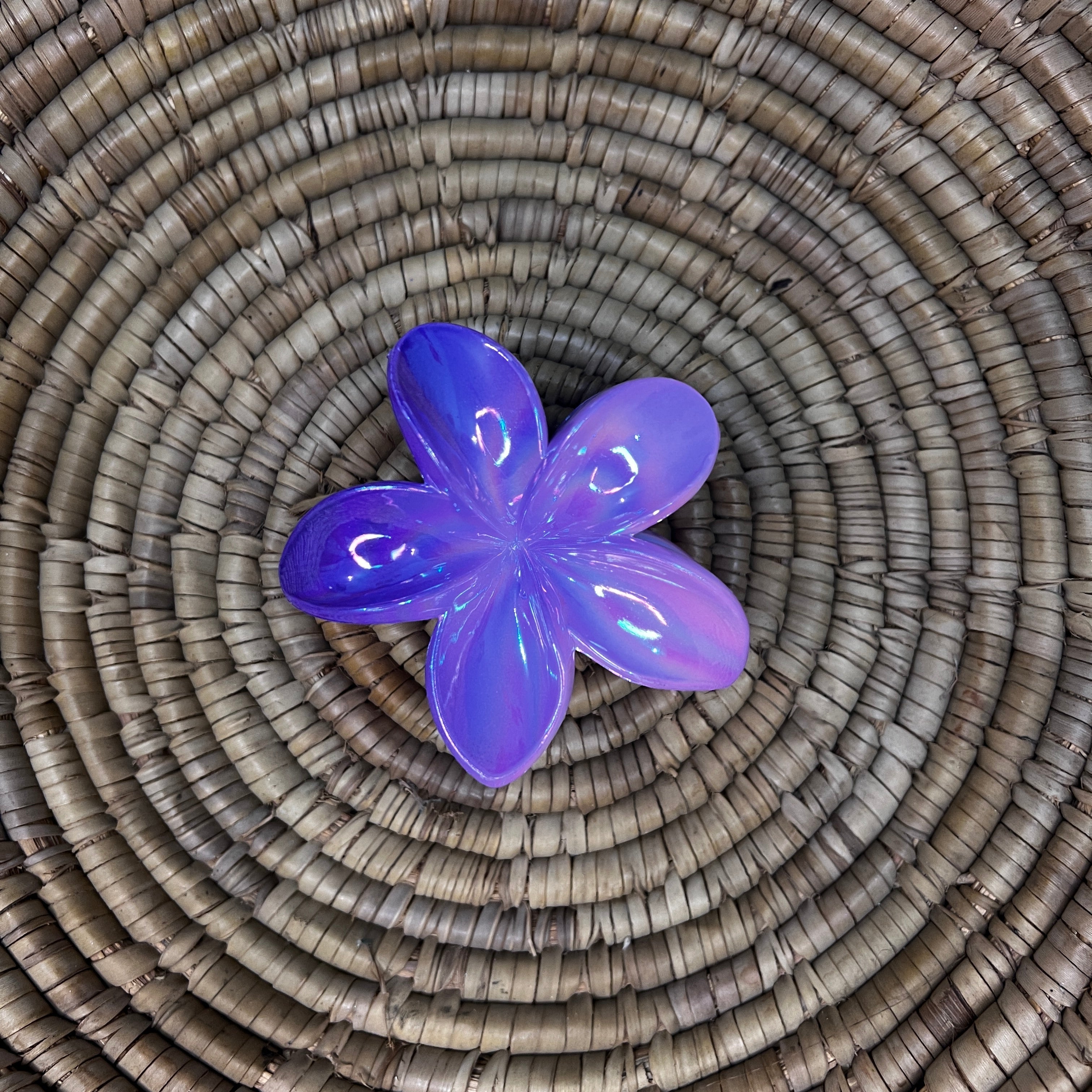 Opal Petal Hair Claw clip