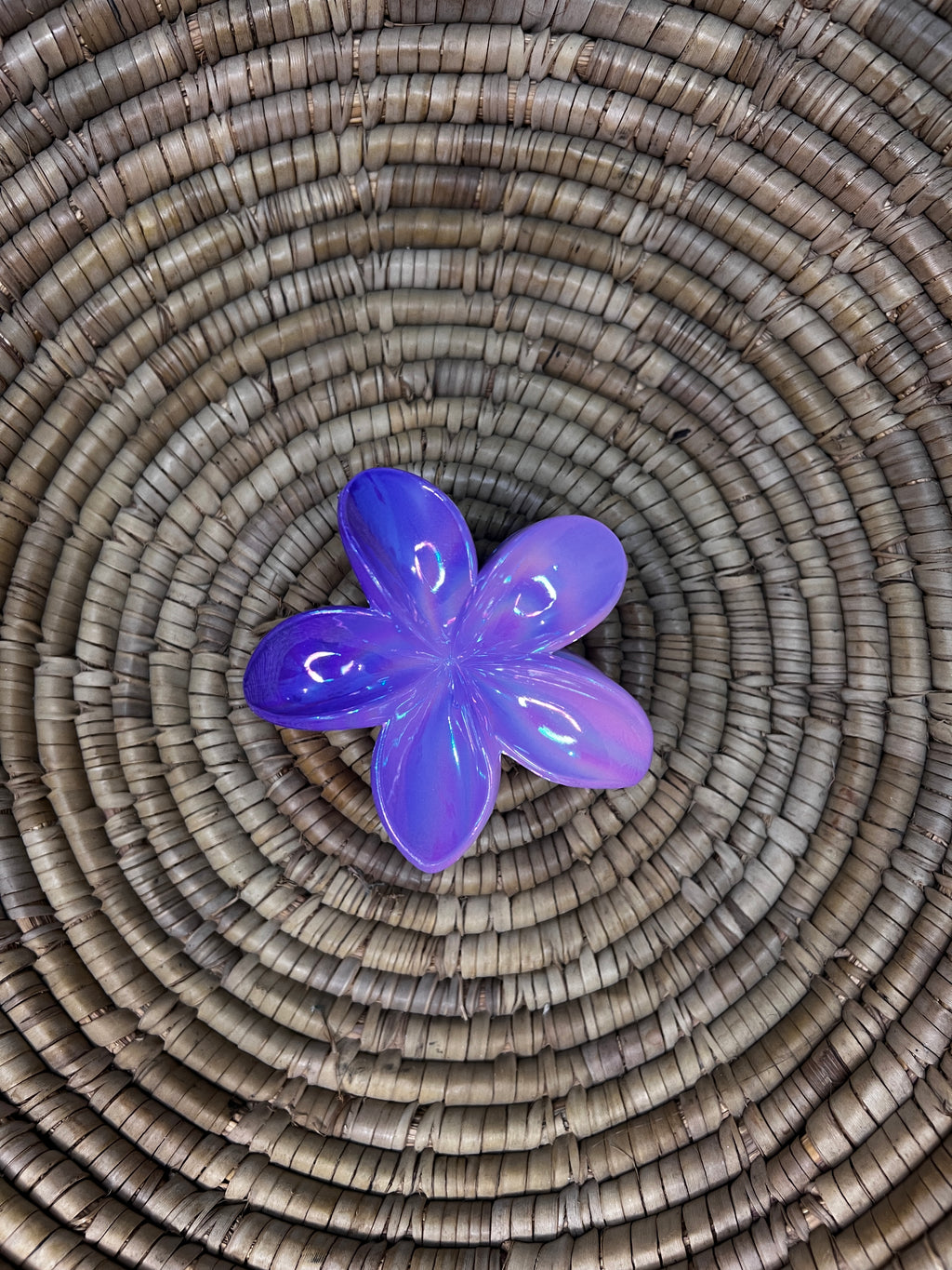 Opal Petal Hair Claw clip