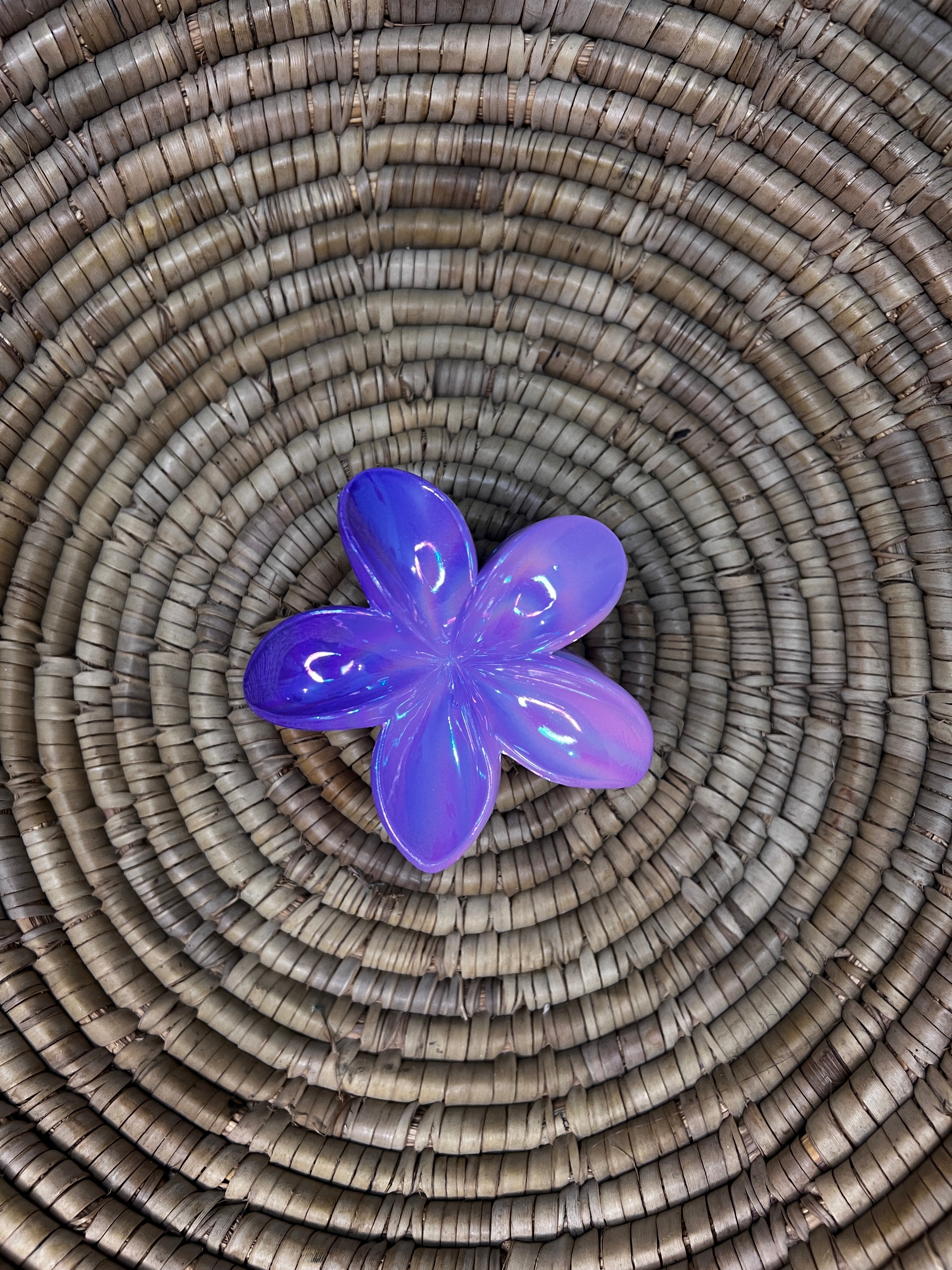 Opal Petal Hair Claw clip