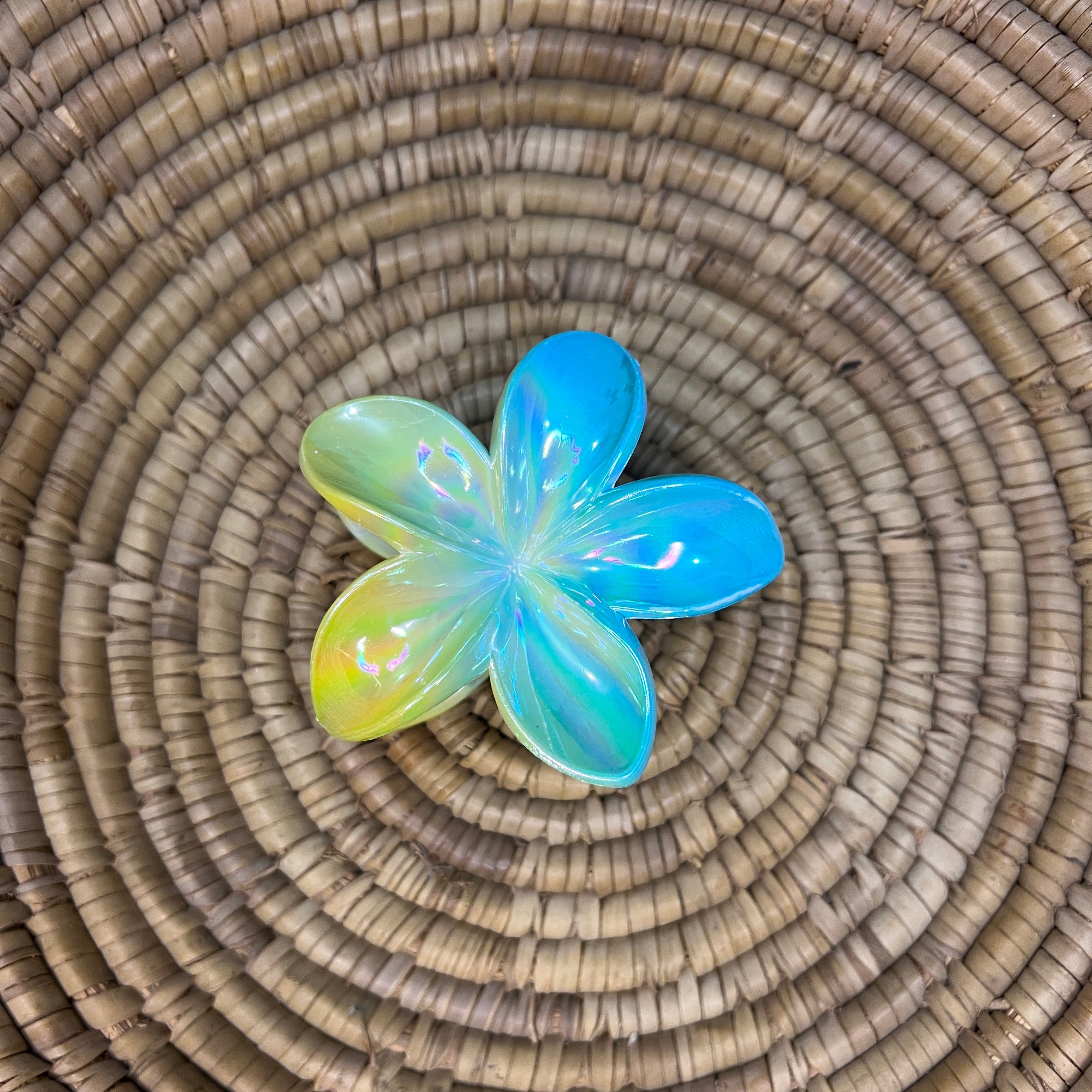 Opal Petal Hair Claw clip