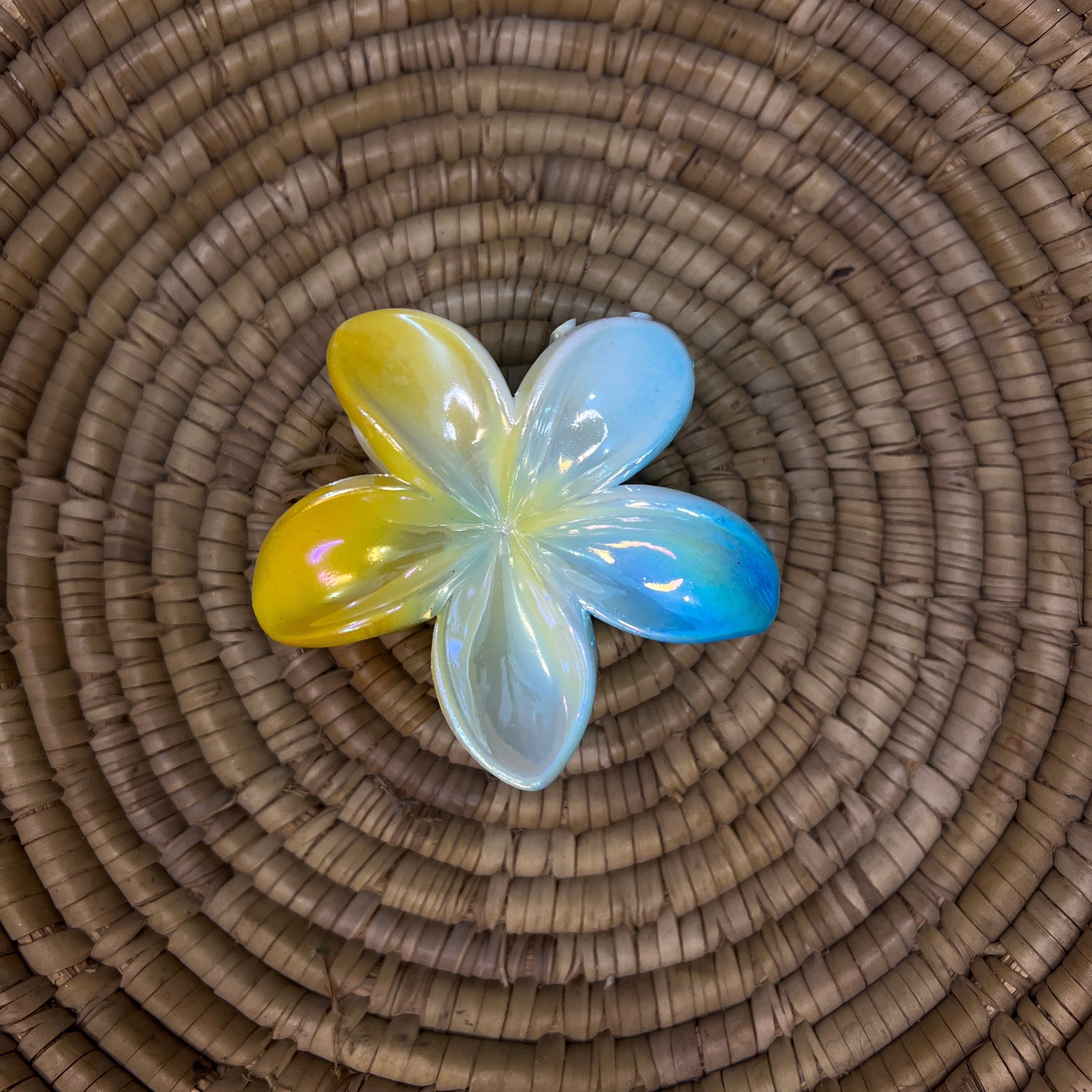 Opal Petal Hair Claw clip